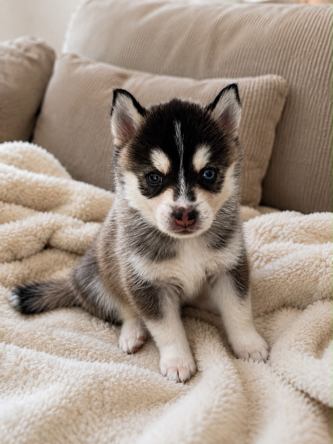 Chiot Pomsky
